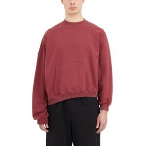 MAGLIANO Men's Oversized Crewneck Sweatshirt with Kangaroo Pocket Men BORDEAUX